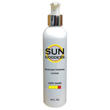 Load image into Gallery viewer, Sun Goddess - Sunless Self Tanning Lotion - Very Dark