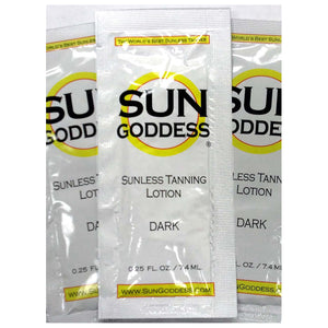 Sun Goddess - Sunless Self Tanning Lotion - Travel Size Samples